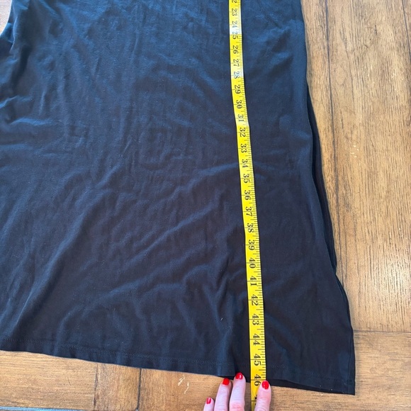 NWT Madewell Black Softfade Cotton CoverUp Tank Dress, Medium, Vacation Beach - Picture 8 of 10